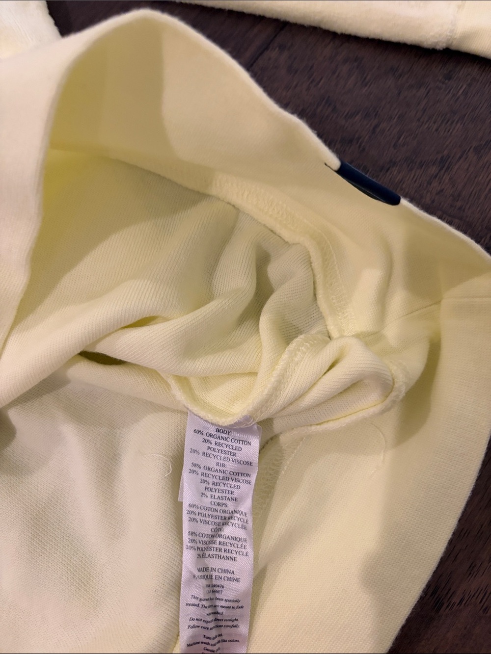 New with Tags Faherty Beach Fleece Crew Sz L - Picture 6 of 8